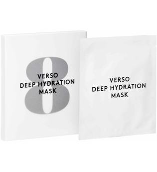 Verso Skincare 8 Deep Hydration Gel Mask Sheets x 4