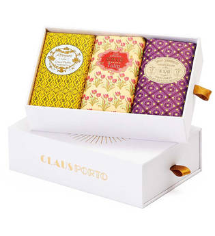 Claus Porto Gift Box 3 Wax Sealed Soaps Körperpflegeset 450.0 g
