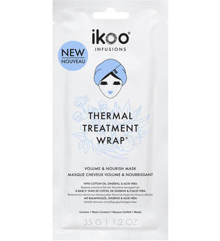 Ikoo - Thermal Treatment Wrap - Volume & Nourish - -thermal Treatment Wrap Volume & Nourish