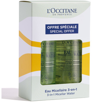 Aktion - L'Occitane Duo 3-In-1 Mizellenwasser 2 x 200 ml Gesichtspflegeset