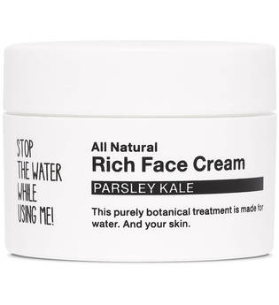 Stop The Water While Using Me! - All Natural Parsley Kale Rich Face Cream - -all Natural Parsley Kale Rich Cream 50ml