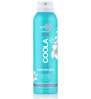 COOLA Sonnenschutzspray »Sport Continuous Spray SPF 50 Unscented«, blau, 236 ml, blau