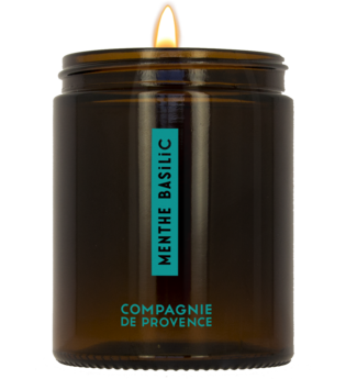 La Compagnie de Provence Scented Candle Mint Basil 150 g Duftkerze