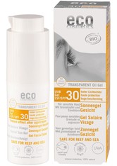 Eco Cosmetics ECO COSMETICS Sonnenölgel Gesicht Sanddorn/Granatapfel LSF 30 transparent Sonnencreme 30.0 ml