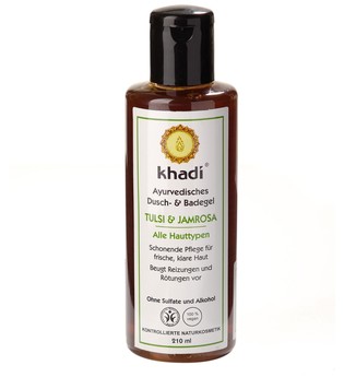 Khadi Naturkosmetik Produkte Dusch-& Badegel - Tulsi & Jamrosa 210ml Duschgel 210.0 ml