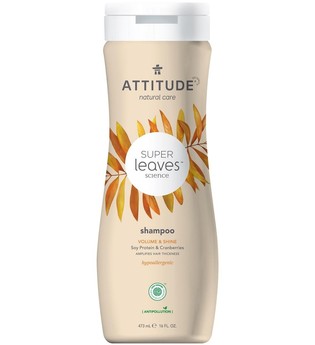 Attitude Super Leaves Science Shampoo - Volumen & Glanz: Verstärkt die Haardicke Shampoo 473.0 ml