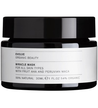 Evolve Organic Beauty Miracle AHA 3 Minutes Mask Feuchtigkeitsmaske 60.0 ml