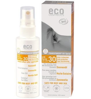 Eco Cosmetics ECO COSMETICS SONNENSCHUTZ Bio LSF 30 Granatapfel/Sanddorn Ölspray Sonnencreme 50.0 ml