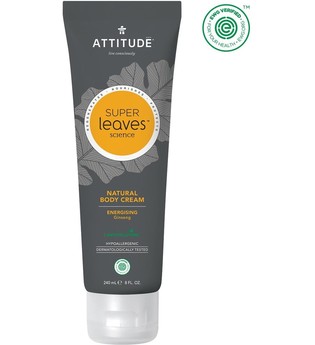Attitude Super Leaves Science MEN Energising Body Cream Bodylotion 240.0 ml