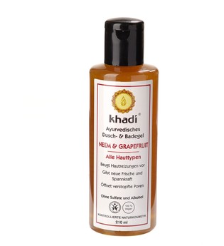 Khadi Naturkosmetik Produkte Dusch-& Badegel - Neem & Grapefruit 210ml Duschgel 210.0 ml