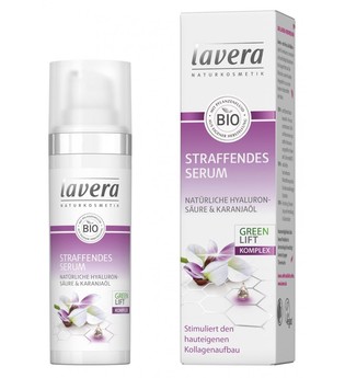 Lavera Gesichtspflege Faces Seren Natürliche Hyaluronsäure & Karanjaöl Straffendes Serum 30 ml