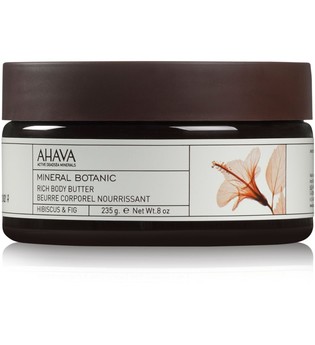 Ahava Mineral Botanic Rich Body Butter Hibiskus & Fig 235 g Körperbutter