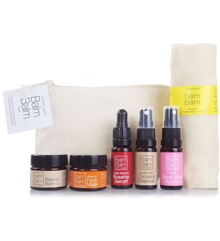 Balm Balm Starter Kit in Organic Cotton Make-Up Bag Gesichtspflegeset