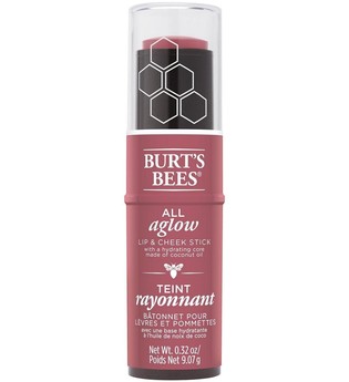 Burt's Bees 100% Natural All Aglow Lip & Cheek Stick 8.5g (Various Shades) - Peony Pool