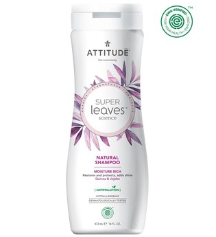Attitude Super Leaves Science Shampoo - Reichhaltige Feuchtigkeit: Erneuert, schützt & verleiht Glanz Shampoo 473.0 ml