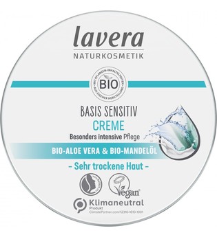 lavera Gesichtspflege Basis Sensitiv - Creme 150ml Gesichtscreme 150.0 ml
