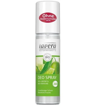 Lavera Körperpflege Body SPA Deodorants Bio-Limone & Bio-Verveine Deodorant Spray 75 ml