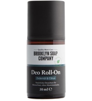 Brooklyn Soap Company Zedernöl & Citrus  Deodorant Roll-On 50 ml