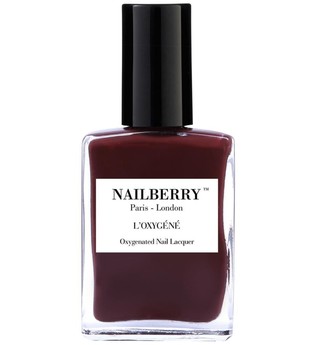 Nailberry Nägel Nagellack L'Oxygéné Oxygenated Nail Lacquer Dial M For Maroon 15 ml