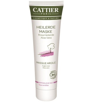 Cattier Produkte Rosa Heilerde - Maske Sachet 12.5ml Feuchtigkeitsmaske 12.5 ml