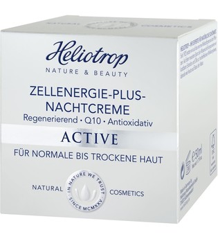 Heliotrop ACTIVE Active - Zellenergie-Plus Nachtcreme 50ml Gesichtscreme 50.0 ml