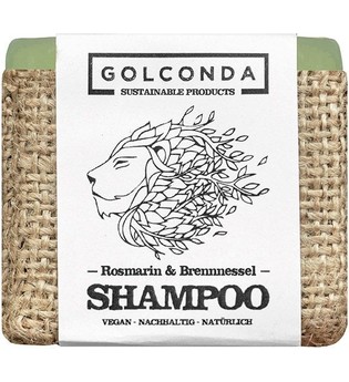 Golconda Haarseifen Shampoo - Rosmarin & Brennnessel 65g Trockenshampoo 65.0 g