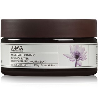 Ahava Körperpflege Mineral Botanic Lotusblüte & Kastanie Body Butter 235 g