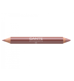 Sante Produkte Lip Duo Contour&Gloss - 01 nude look 4g Lipgloss 4.0 g