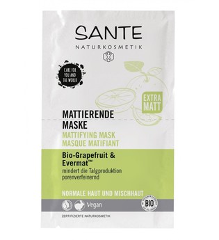 Sante Produkte Bio-Grapefruit & Evermat - Maske 8ml Feuchtigkeitsmaske 8.0 ml