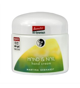 Martina Gebhardt Naturkosmetik Hand & Nail - Cream 100ml Handcreme 100.0 ml