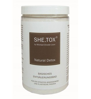 Michael Droste-Laux SHE.TOX Natural Detox Basisches Entsäuerungsbad 500 ml