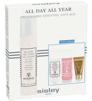 Sisley Pflege Damenpflege Geschenkset All Day All Year 50 ml + Cleansing Milk with White Lily 30 ml + Floral Toning Lotion 30 ml + Supremya At Night 5 ml 1 Stk.