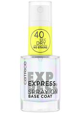 Catrice Express Spray On Base Coat Nagelunterlack 10 ml No_Color