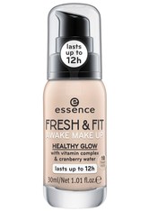Essence Teint Make-up Fresh & Fit Awake Make-Up Nr. 10 Fresh Ivory 30 ml
