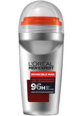 L'Oréal Men Expert Invincible Man Anti-Transpirant 96H Non-Stop Trockenschutz Deodorant Roll-On 50 ml