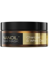 Nanoil Charcoal & White Clay Hair Mask Haarpflege 300.0 ml