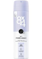 8X4 Spray No.1 Pure Aqua Deodorant 150.0 ml