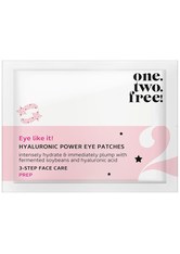 one.two.free! Step 2: Vorbereitung Hyaluronic Power Eye Patches Augenpatches 1.0 pieces