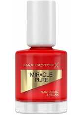 Max Factor Miracle Pure Nail Polish Lacquer 12ml (Various Shades) - Scarlet Poppy