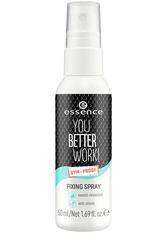Essence You Better Work! Fixing Spray Gesichtsspray 50.0 ml
