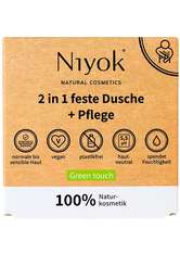 Niyok 2in1 feste Dusche+Pflege - Green touch Körperseife 80.0 g