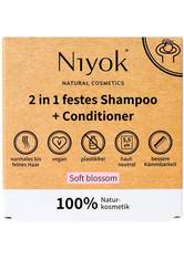 Niyok 2in1 festes Shampoo+Conditioner - Soft blossom Shampoo 80.0 g