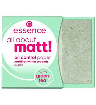 essence all about matt! oil control paper Blotting Paper 50 Stk No_Color