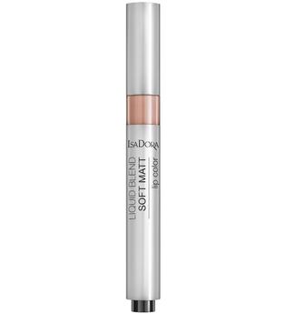 Isadora Liquid Blend Soft Matt Lip Color 80 Toffee Pink 3 ml Flüssiger Lippenstift