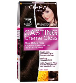 L'Oréal Paris Casting Crème Gloss Glanz-Reflex-Intensivtönung 323 Dunkle Schokolade Coloration 1 Stk.