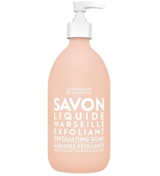 La Compagnie de Provence Savon Liquide Marseille Exfoliant Agrumes Pétillants Flüssigseife 495 ml