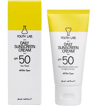 YOUTH LAB. Daily Sunscreen Cream SPF 50_Non Tinted_All Skin Types Sonnencreme 50.0 ml