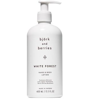 Björk & Berries White Forest Hand & Body Lotion Bodylotion 400.0 ml