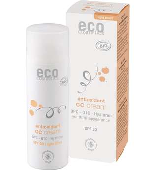 Eco Cosmetics OPC. Q10 & Hyaluron - LSF50 CC Creme hell 50ml BB Cream 50.0 ml