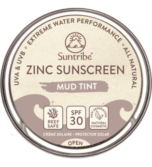 Suntribe Zinksonnencreme - Mud Tint LSF50 Sonnencreme 10.0 g